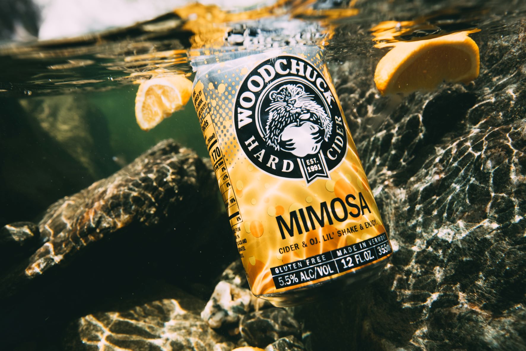Mimosa Woodchuck Cider