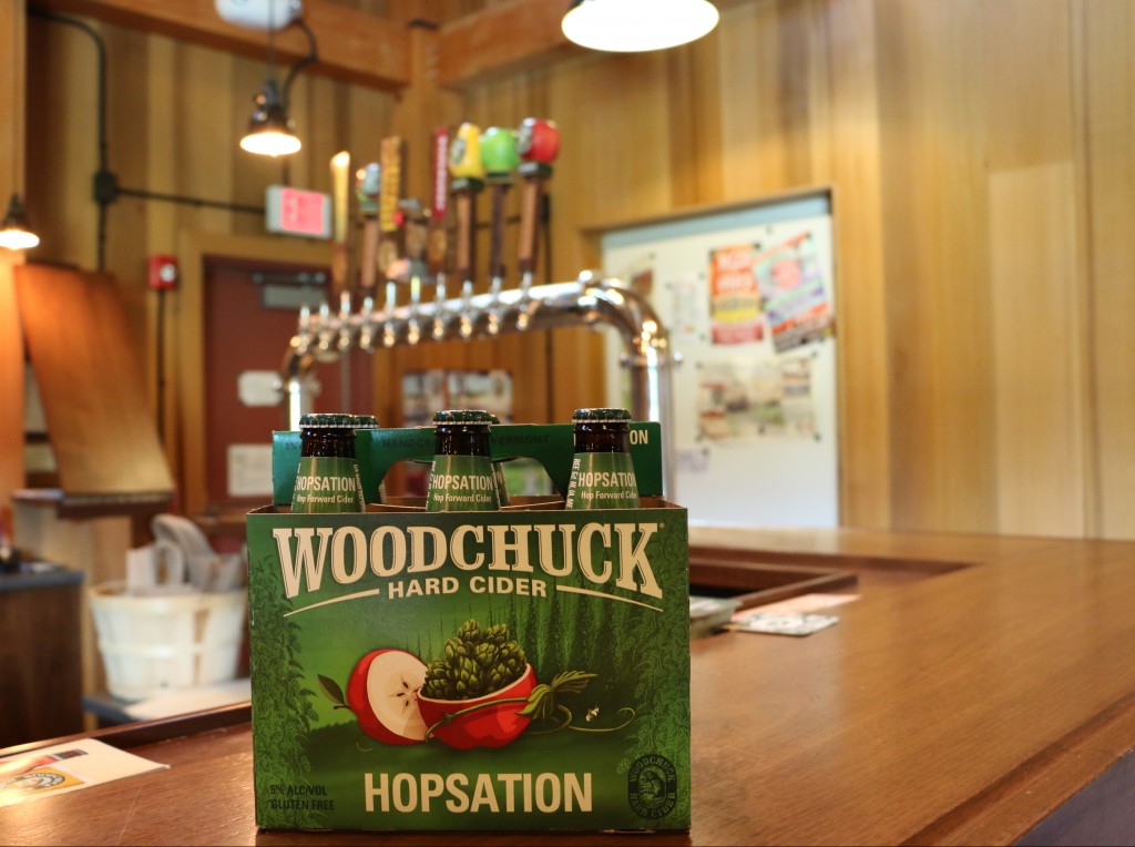 Woodchuck Hopsation Cider: Hop Forward Cider