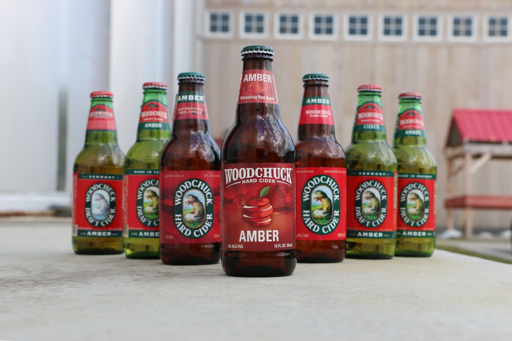 The evolution of Woodchuck Amber bottles