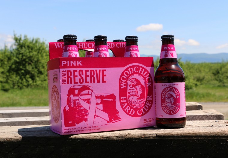 Pink bottles