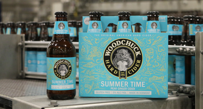 Summer Time Bottling line Woodchuck