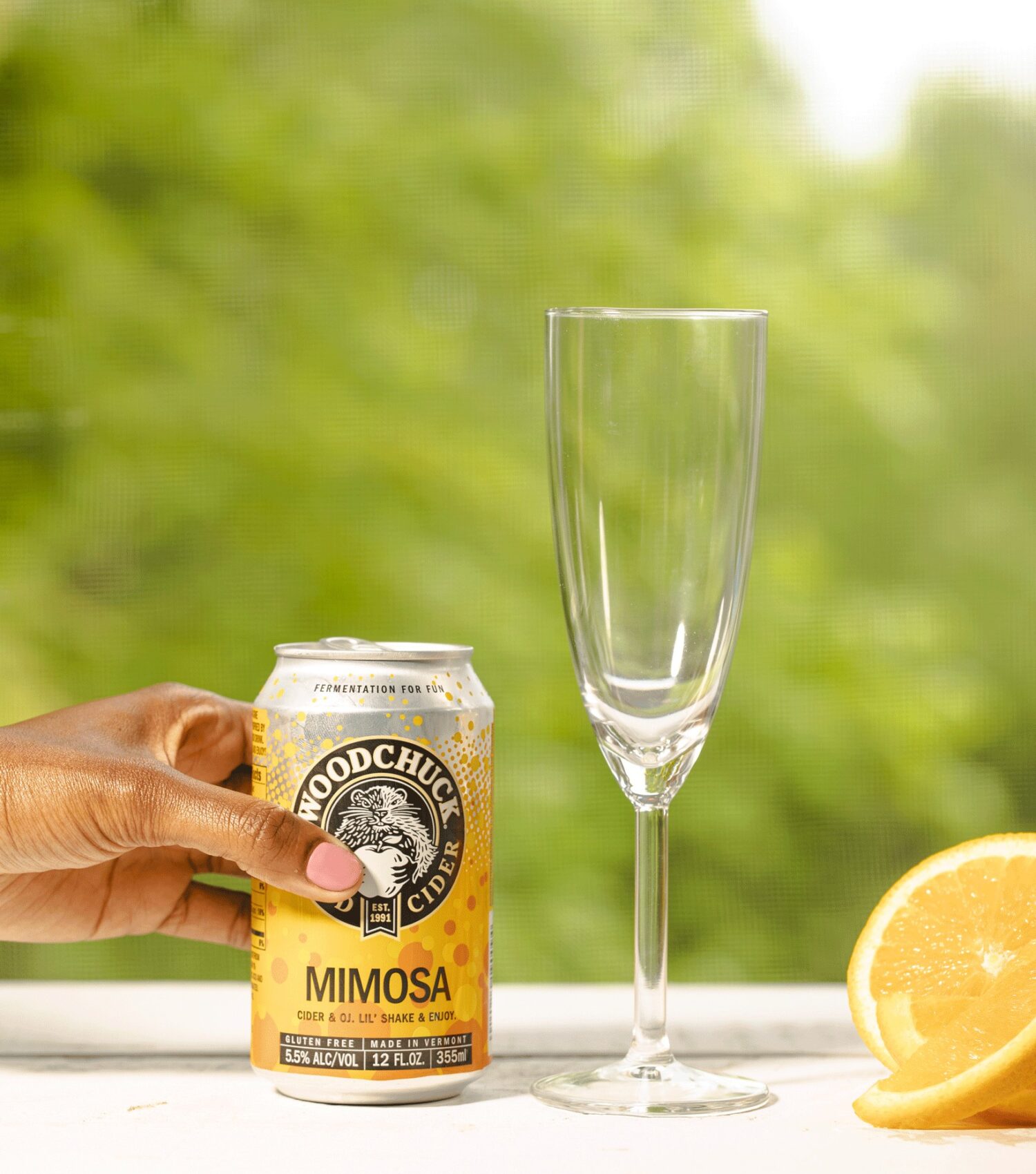 Woodchuck Hard Cider Mimosa
