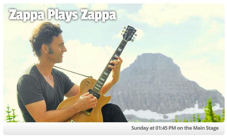 Zappa Plays Zappa at Gathering Of The Vibes 1:45pm Sunday on the Main Stage